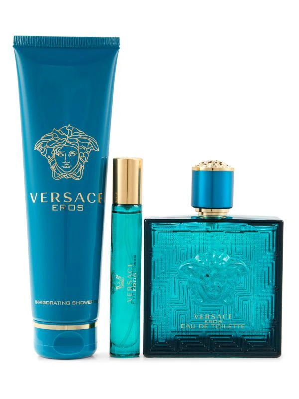 Versace 3-Piece Eros Shower Gel & Eau De Toilette Set 1
