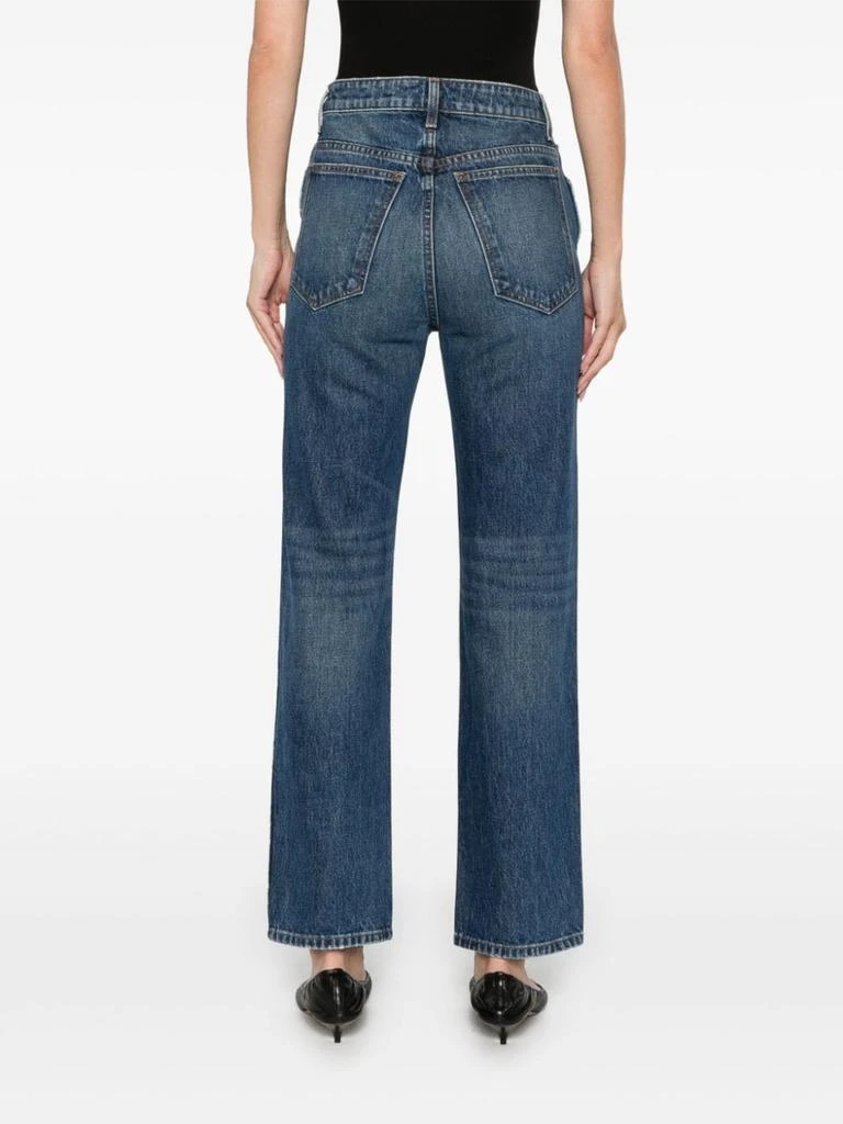 Khaite ABIGAIL DENIM COTTON JEANS 2