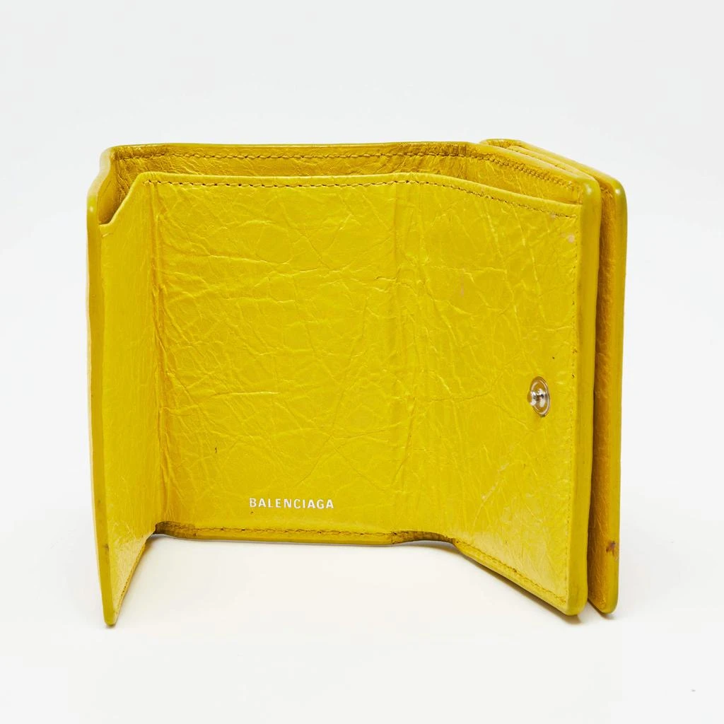 Balenciaga Balenciaga Curry Leather City Wallet 2