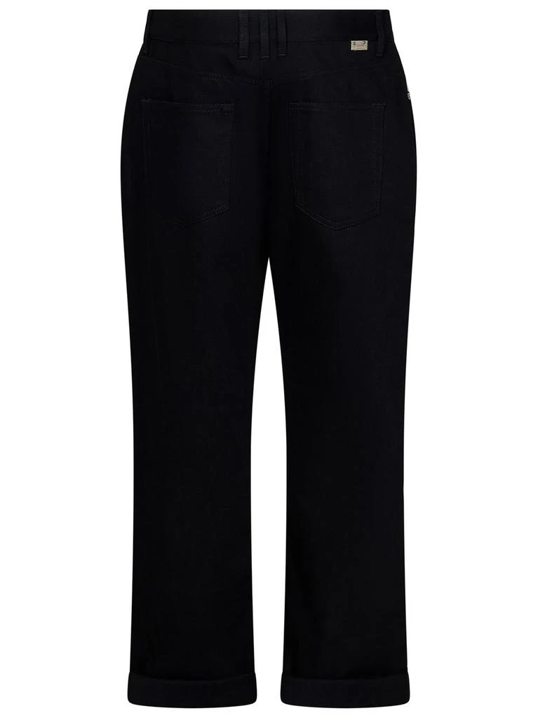 Balmain Balmain Embellished Straight Leg Jeans 2