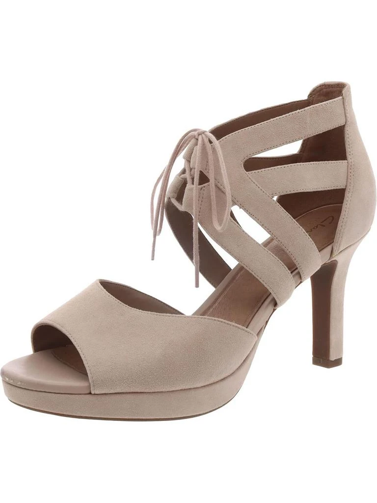 Clarks Mayra Ellie Womens Open Toe Heels 1