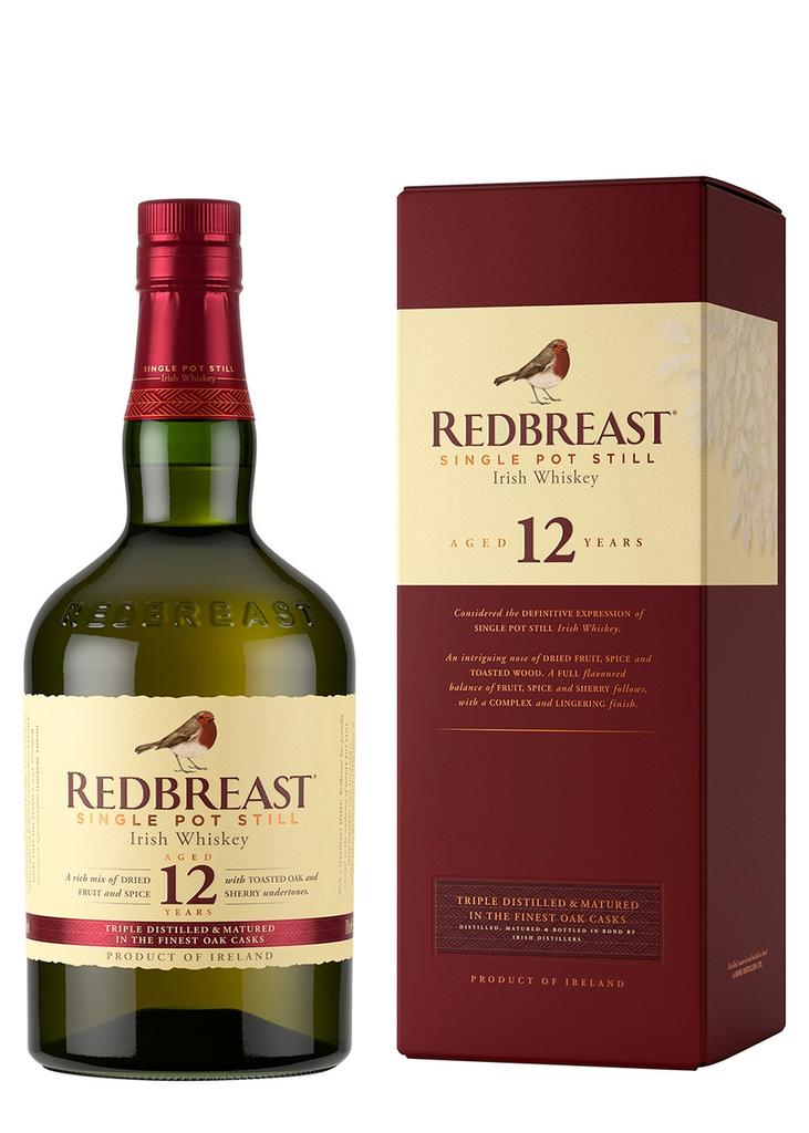 Redbreast 12 Year Old Single Pot Still Irish Whiskey