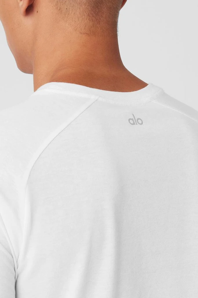 Alo Triumph Raglan Tee - White 4