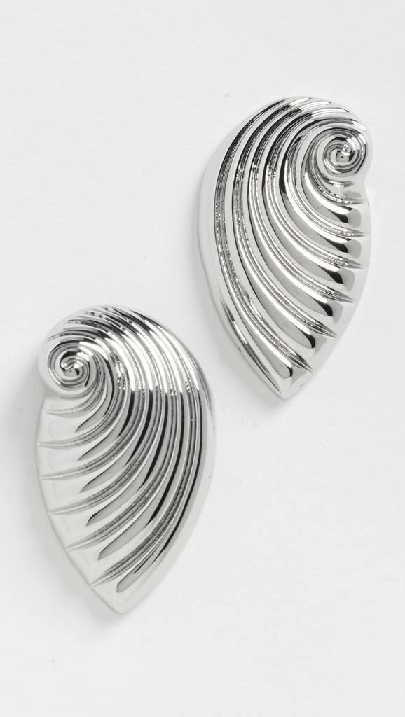 Kenneth Jay Lane Seashell Post Earrings 1