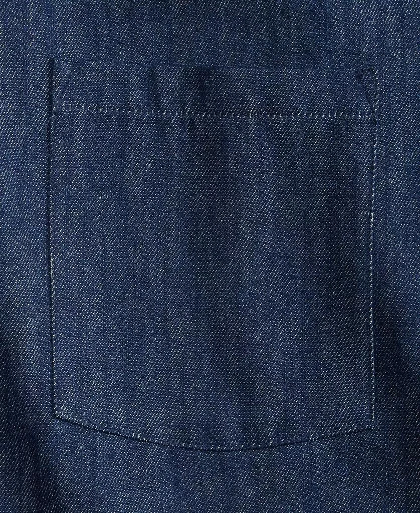 Club Room Men's Classic-Fit Solid Button-Down Denim Shirt, Created for Macy's 5