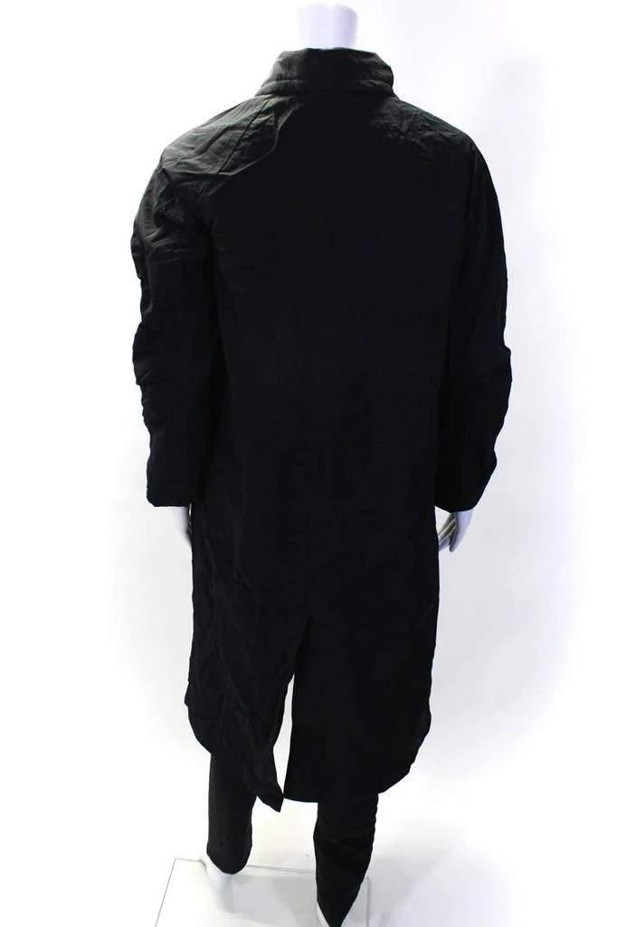 Everlane Womens The ReNew Mac Coat  Black 3