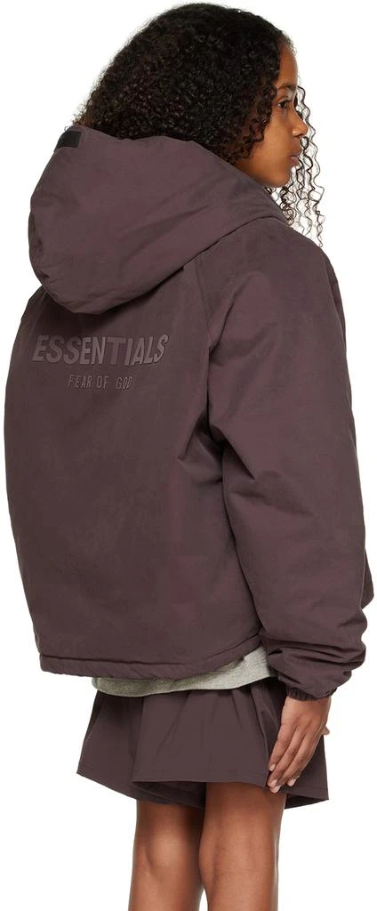 Essentials Kids Purple Full Zip Jacket 3