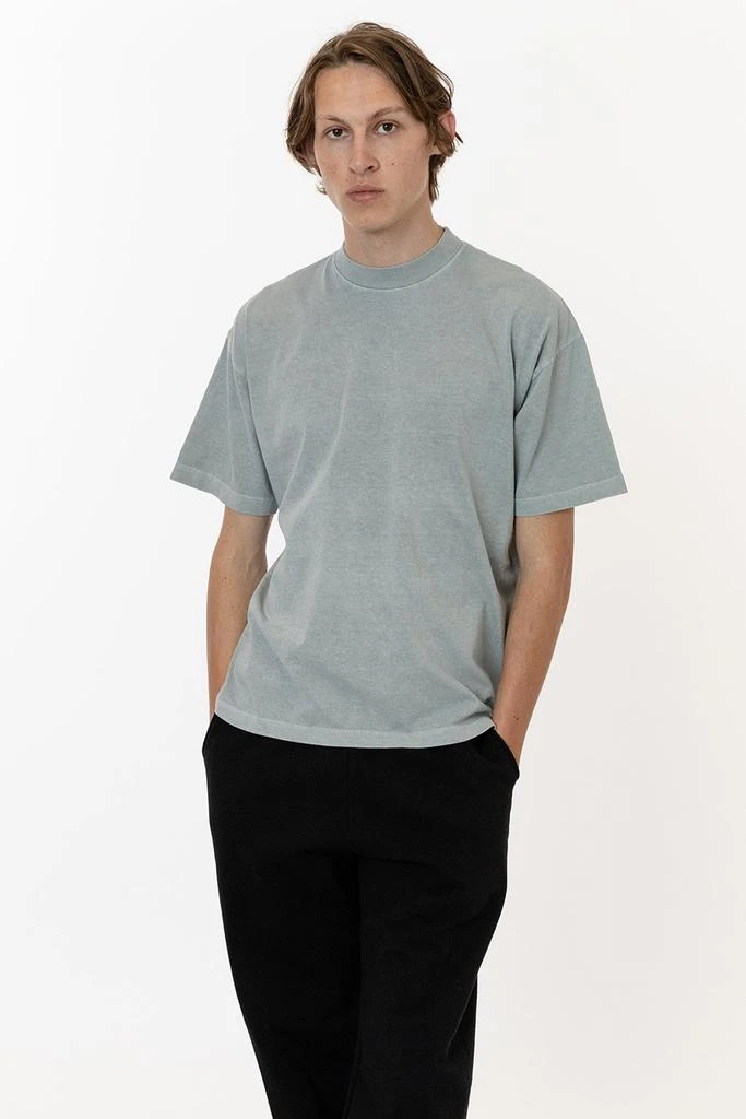 Los Angeles Apparel The 1801 - 6.5oz Garment Dye Crew Neck T-Shirt (Pigment Dye) 3