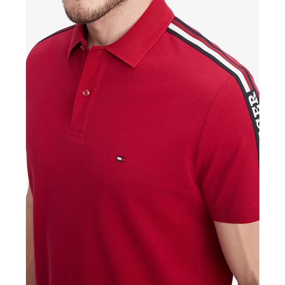 Tommy Hilfiger Men's Monotype Stripe Cotton Polo 2