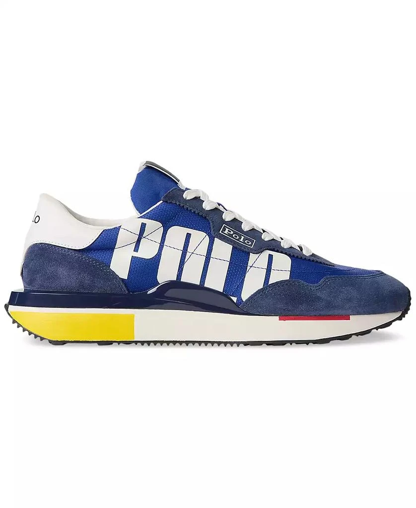 Ralph Lauren Men's Train 89 Logo Lace-Up Sneakers 5