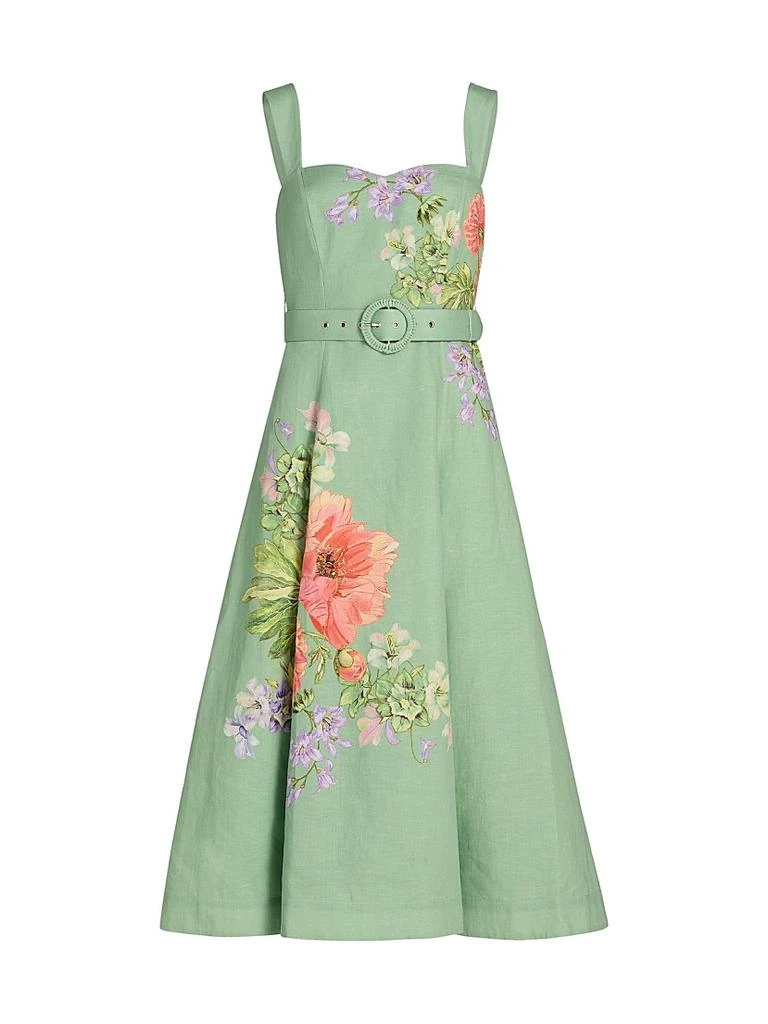 Floral Dress In Lime Green  On Sale Now with Up to 60% Off | Discover  Exclusive Deals & Savings at BeyondStyle  Authentic Audrey + Brooks  women|clothing|dresses with Limited-Time Discounts, Free