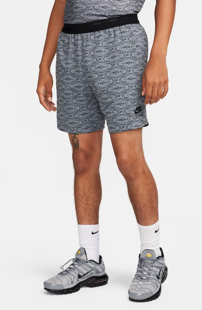 grey nike air max shorts