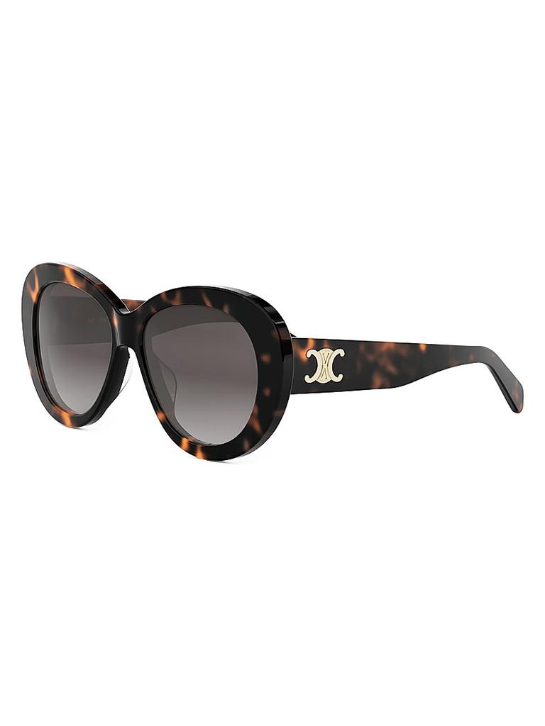Celine Cl40292u Triomphe 57e Beige Sunglasses - Accessories