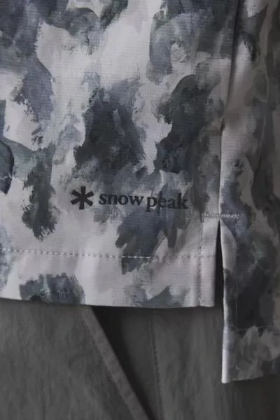 Snow Peak Snow Peak Printed Breathable Short Sleeve Shirt 4