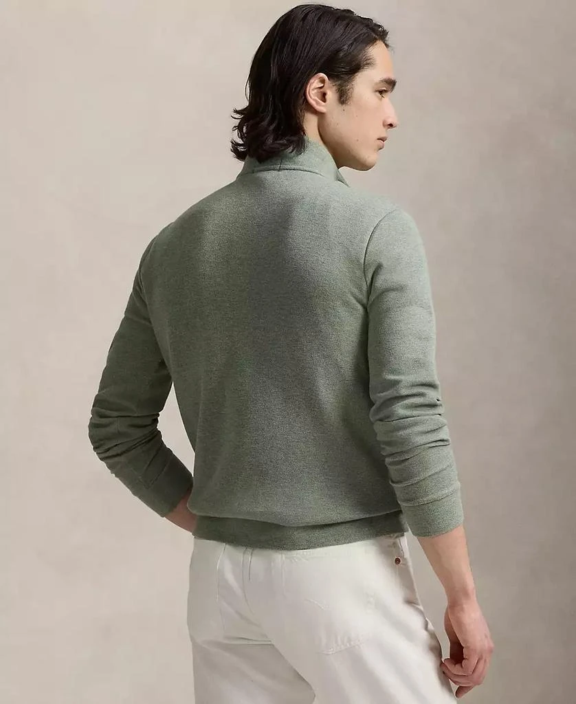 Ralph Lauren Men's Double-Knit Mesh Quarter-Zip Pullover 2