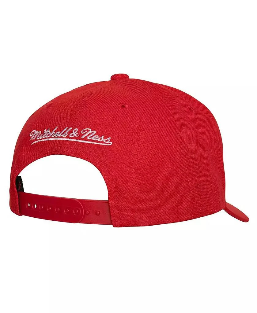 Mitchell 
Ness Men
s Red Detroit Red Wings Team Ground Pro Adjustable Hat 3
