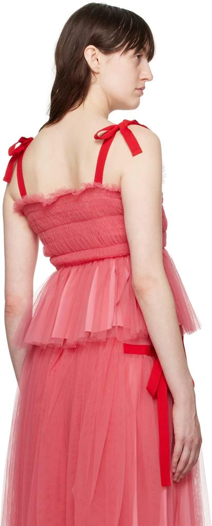Molly Goddard Pink Lydia Tank Top 3
