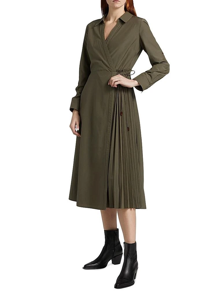 Tanya Taylor Shivon Cotton Poplin Midi-Dress 4