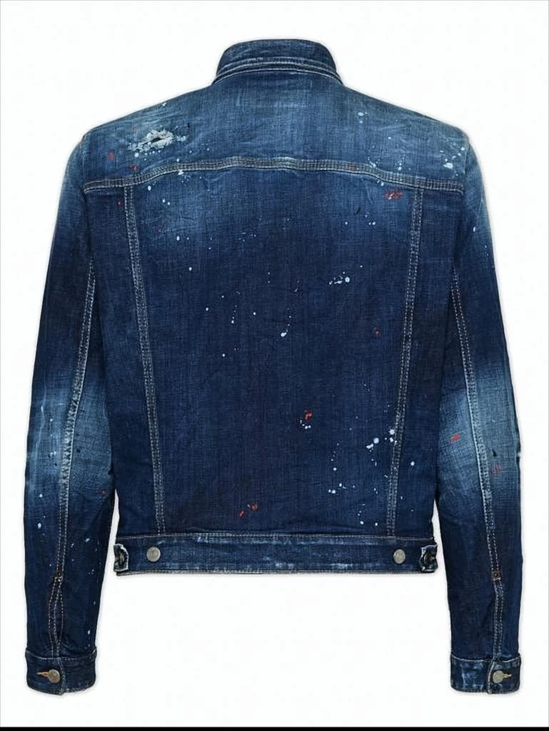 DSQUARED2 Distressed Denim Jacket 2