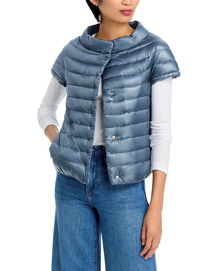 Herno Emelia Cap Sleeve Puffer Jacket