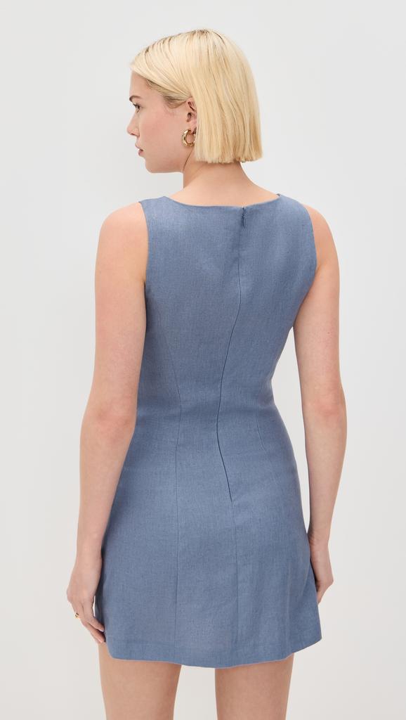 Reformation Zarae Linen Dress