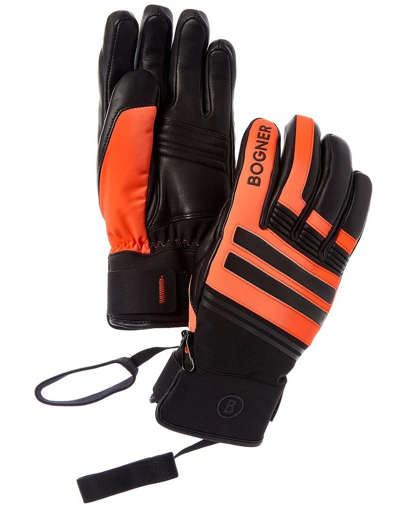 Bogner Alex Leather-Trim Gloves 1