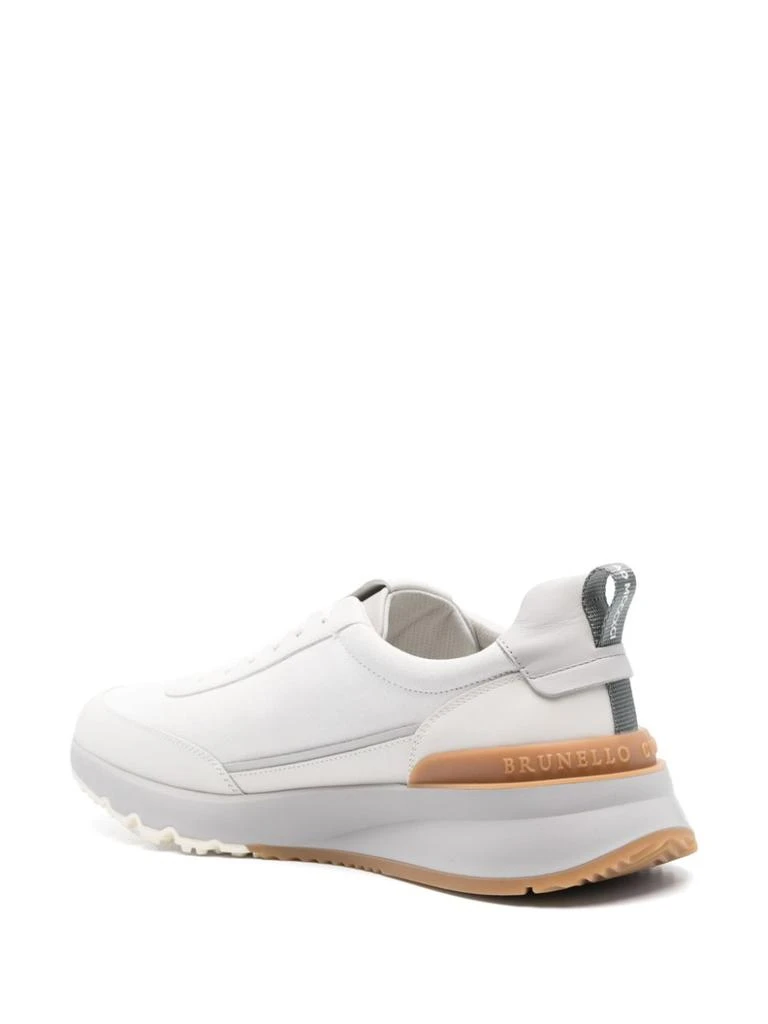 Brunello Cucinelli LEATHER SNEAKERS 4