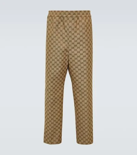 Gucci GG Supreme cotton-blend pants 1