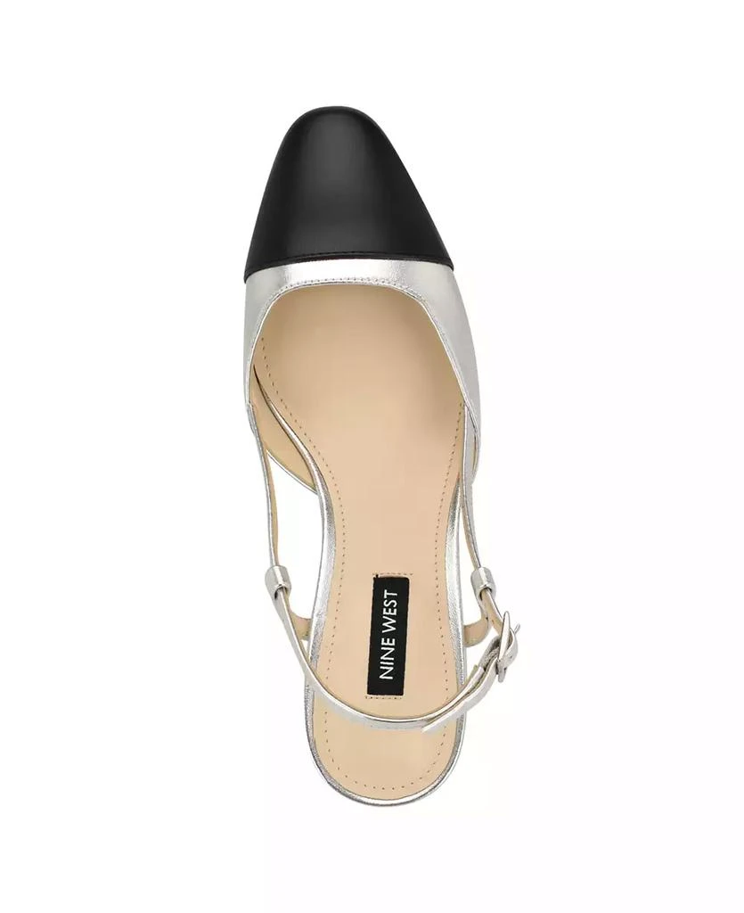Nine West Women's Unda Slingback Block Heel Pumps 4