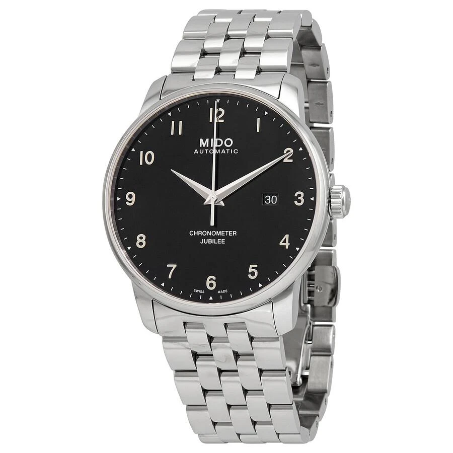 MIDO Baroncelli Jubilee Automatic Chronometer Black Dial Men's Watch M0376081105200 1