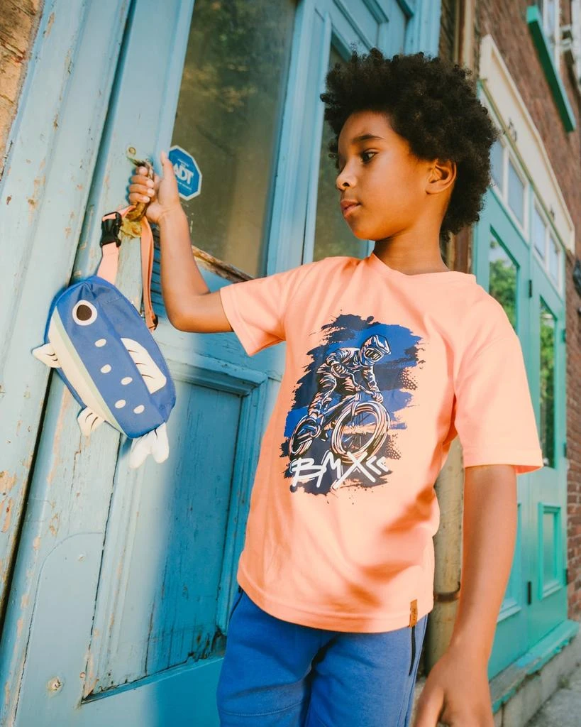 Deux par Deux Fish Fanny Pack Royal Blue 2