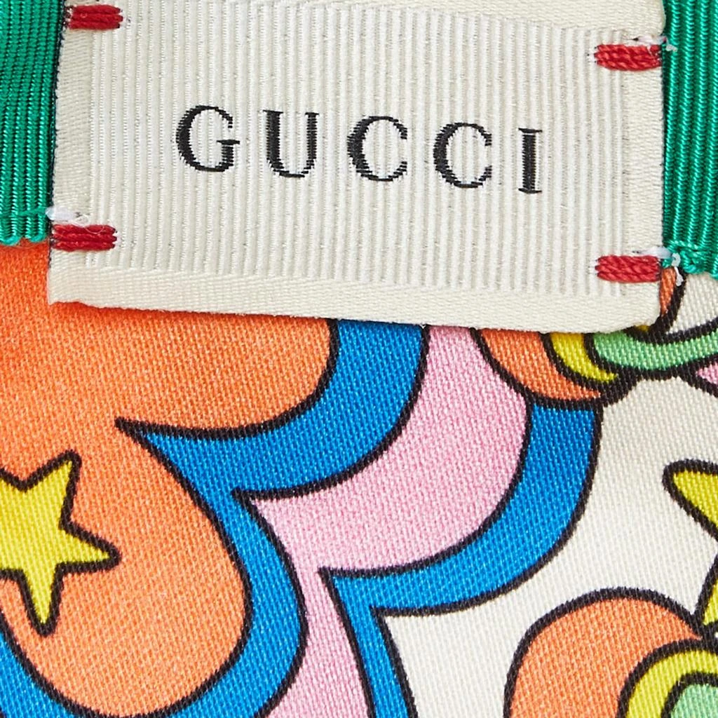 Gucci Gucci Neon Pink G Skull Patch Detail Baseball Cap L 6