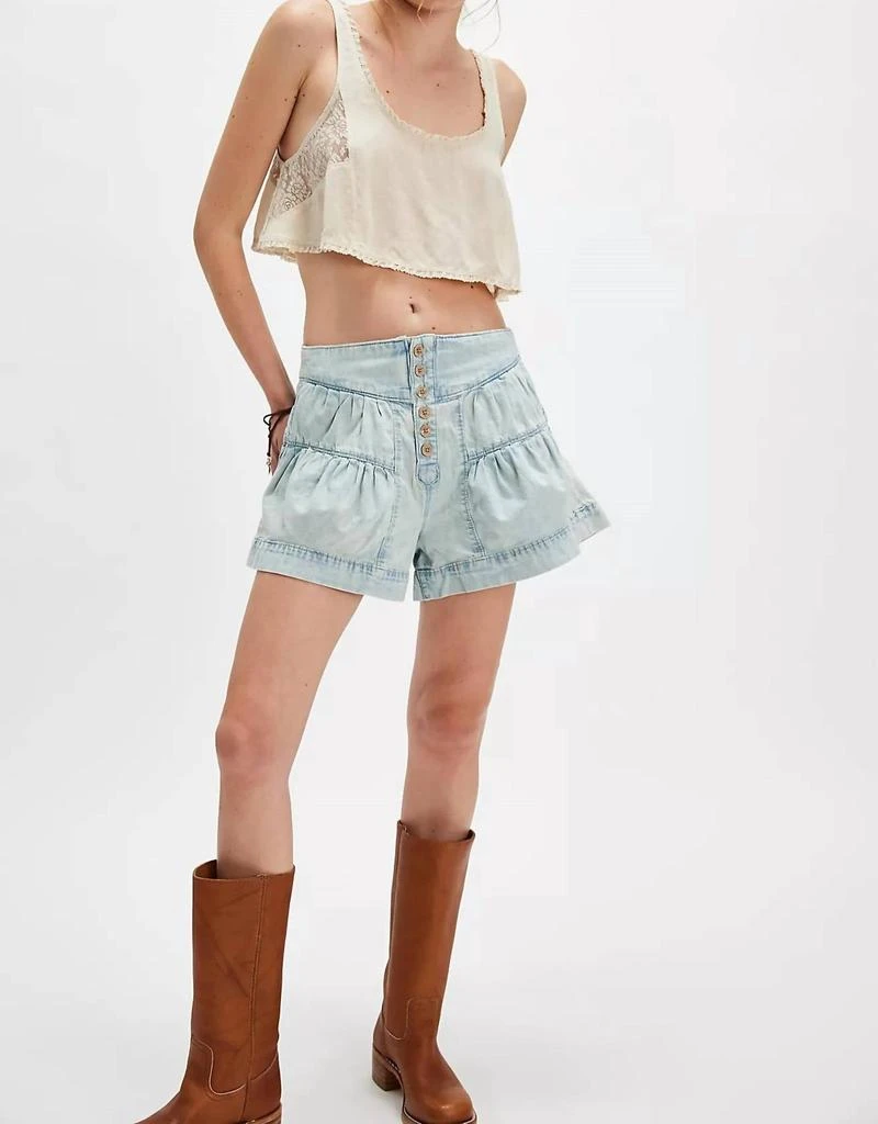 Free People Free People - Fleur Denim Short 6
