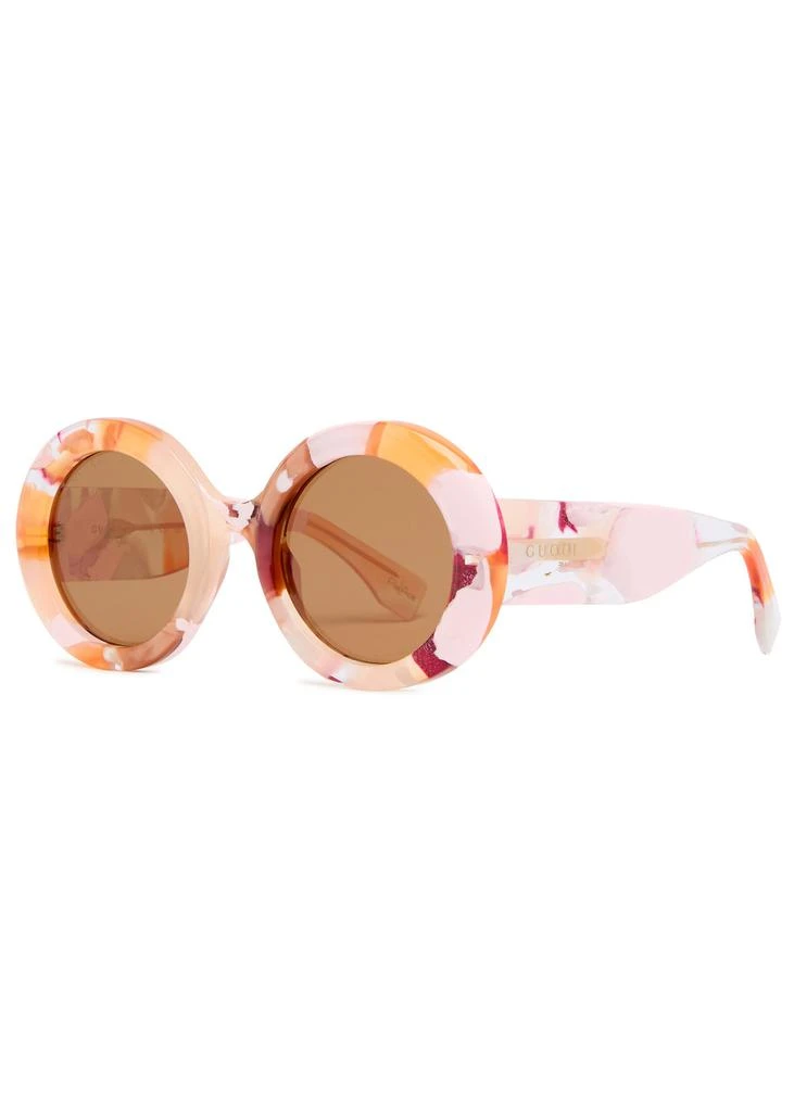 Gucci Oversized round-frame sunglasses 1