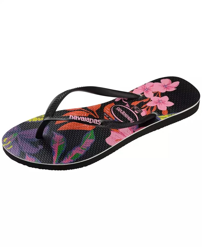 Havaianas Women's Slim Floral Colors Slip On Sandals 3
