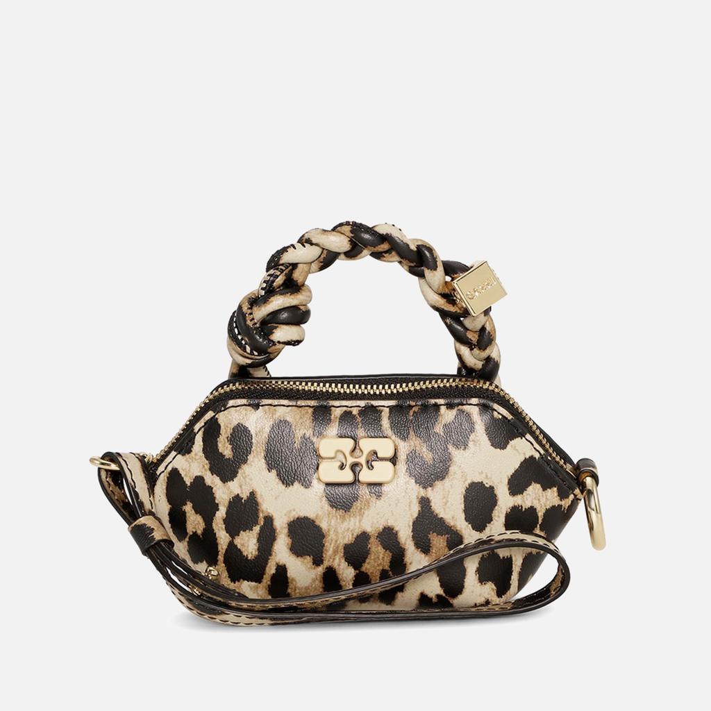 ショルダーバッグ・ポシェット Ganni 'Bou Xxl' Grey Leather Blend Bag Ganni 'Bou Xxl' Grey Leather Blend Bag Shoulder Bag | THE LIST