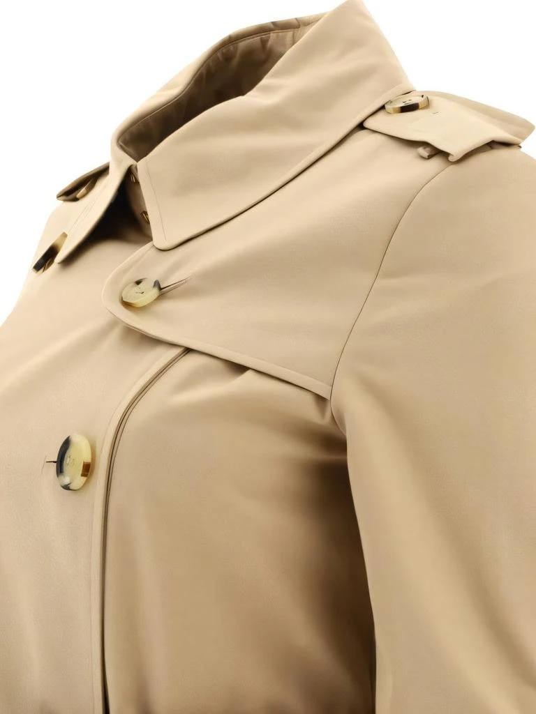 Burberry Double-Breasted Trench Coat with Belted Waist 4