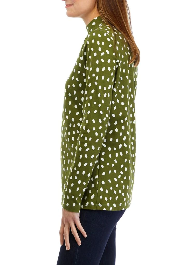 Kim Rogers® Women
s Printed Mock Neck Top 3