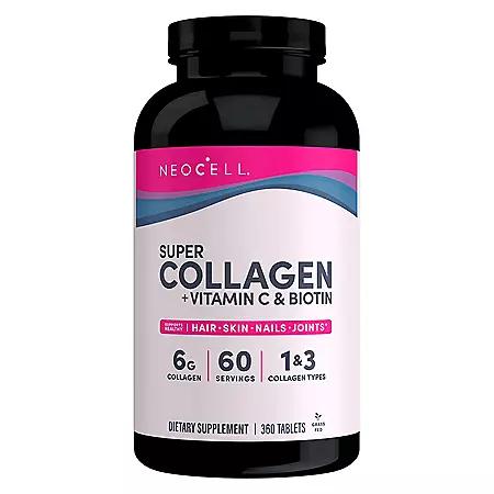 NeoCell NeoCell Super Collagen + Vitamin C & Biotin Tablets 360 ct.