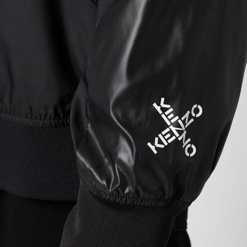Kenzo Men's Sport Zip Through Hooded Windbreaker - Black 4