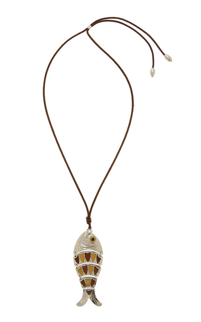 BEN-AMUN Ben-Amun - Exclusive Oversized Fish Necklace - Silver - OS - Moda Operandi - Gifts For Her