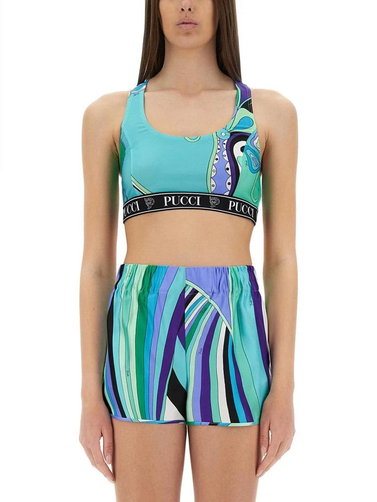 Pucci Pucci Stretch Bra Top 1
