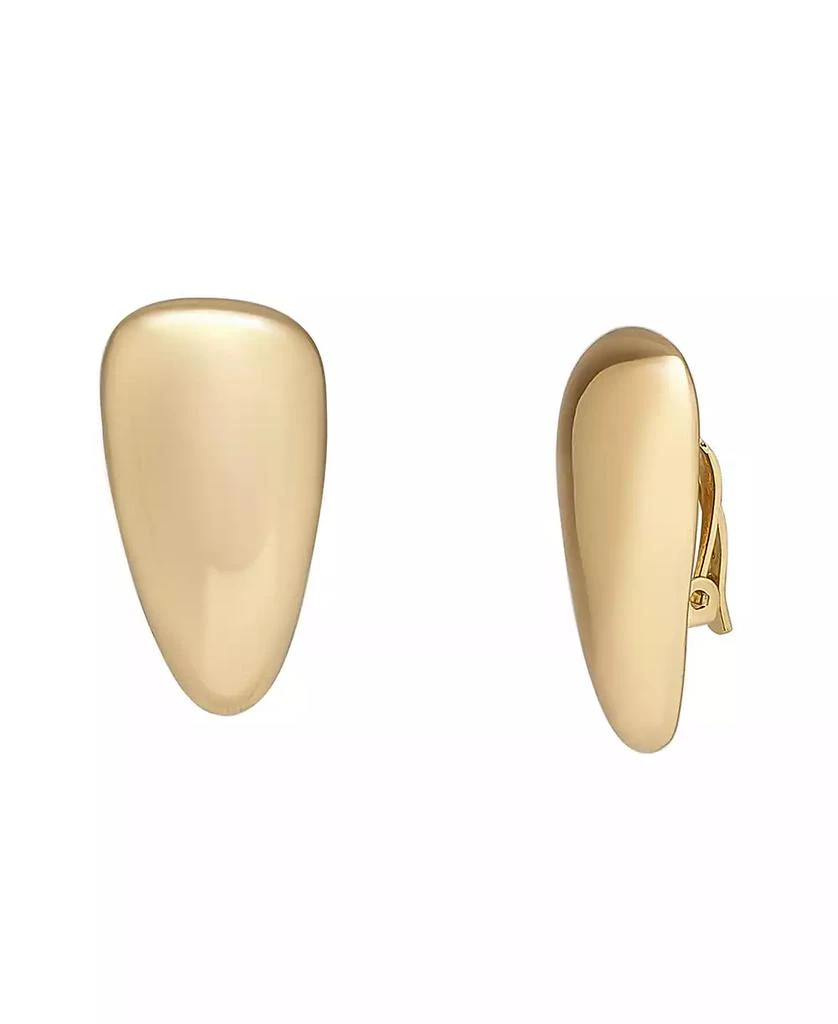 Robert Lee Morris Leaf Clip On Earrings 1