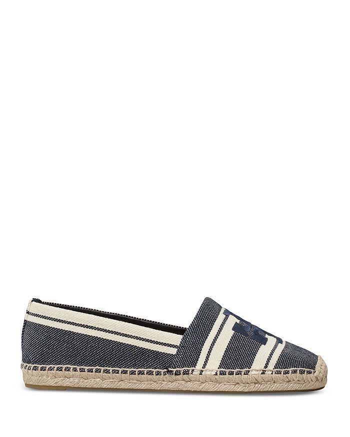 Tory Burch Women's Double T Jacquard Espadrille Flats