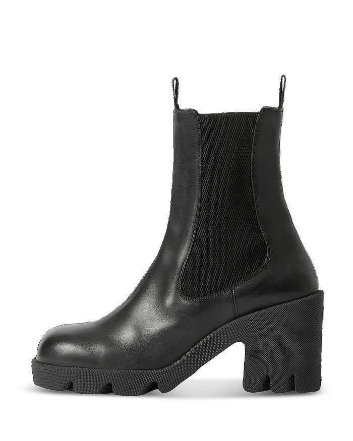 Burberry Women's Stride Pull On Lug High Heel Chelsea Boots 2
