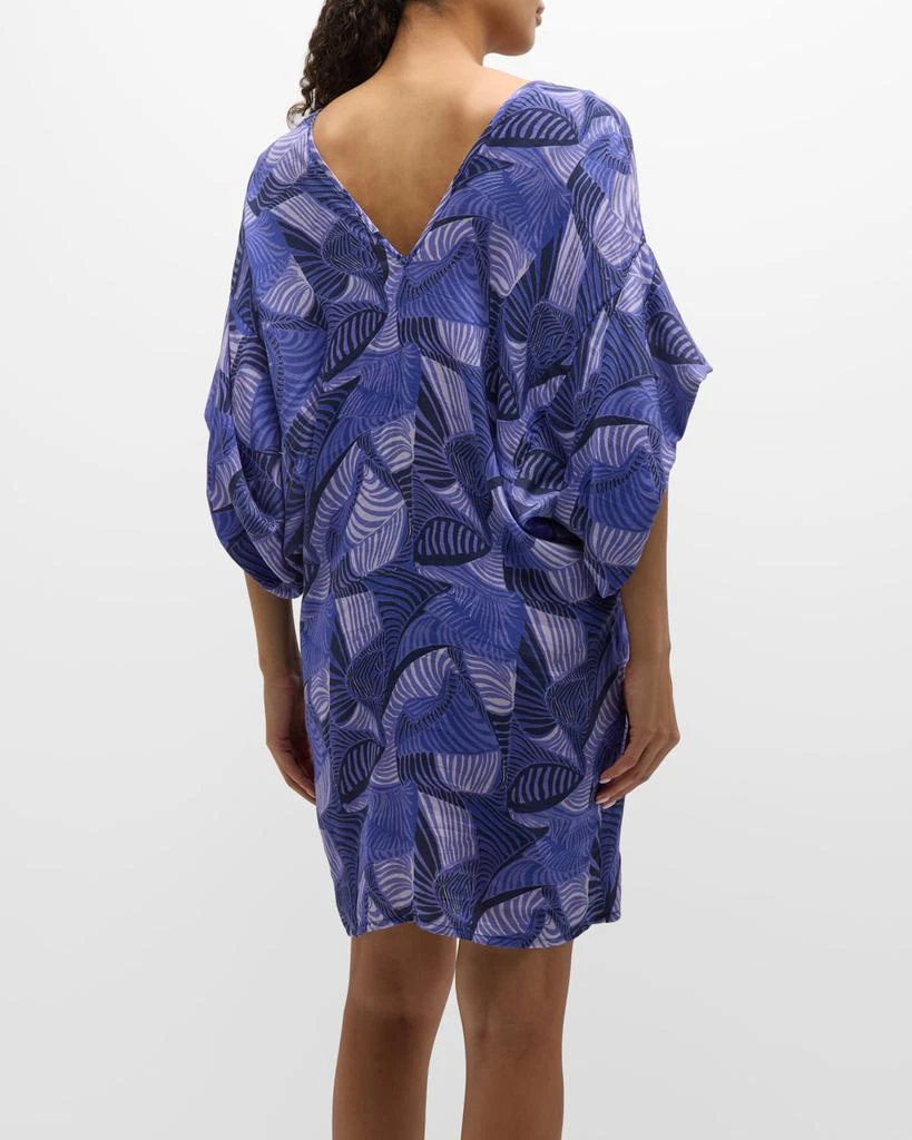 Jaline Alison Geo Print Mini Dress 6