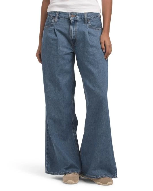 Levi
s Baggy Dad Wide Leg Cause And Effect Jeans
