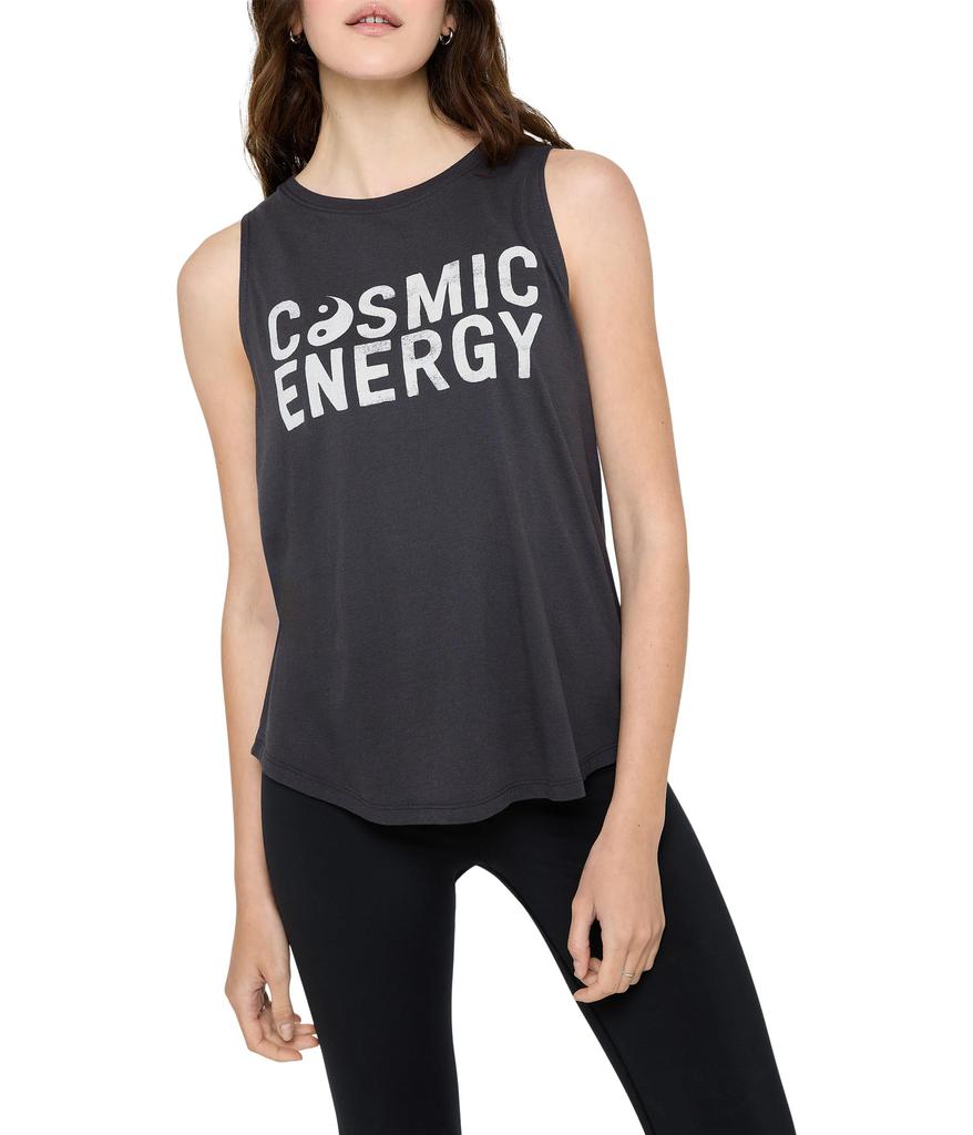 Spiritual Gangster Cosmic Jade Muscle Tank