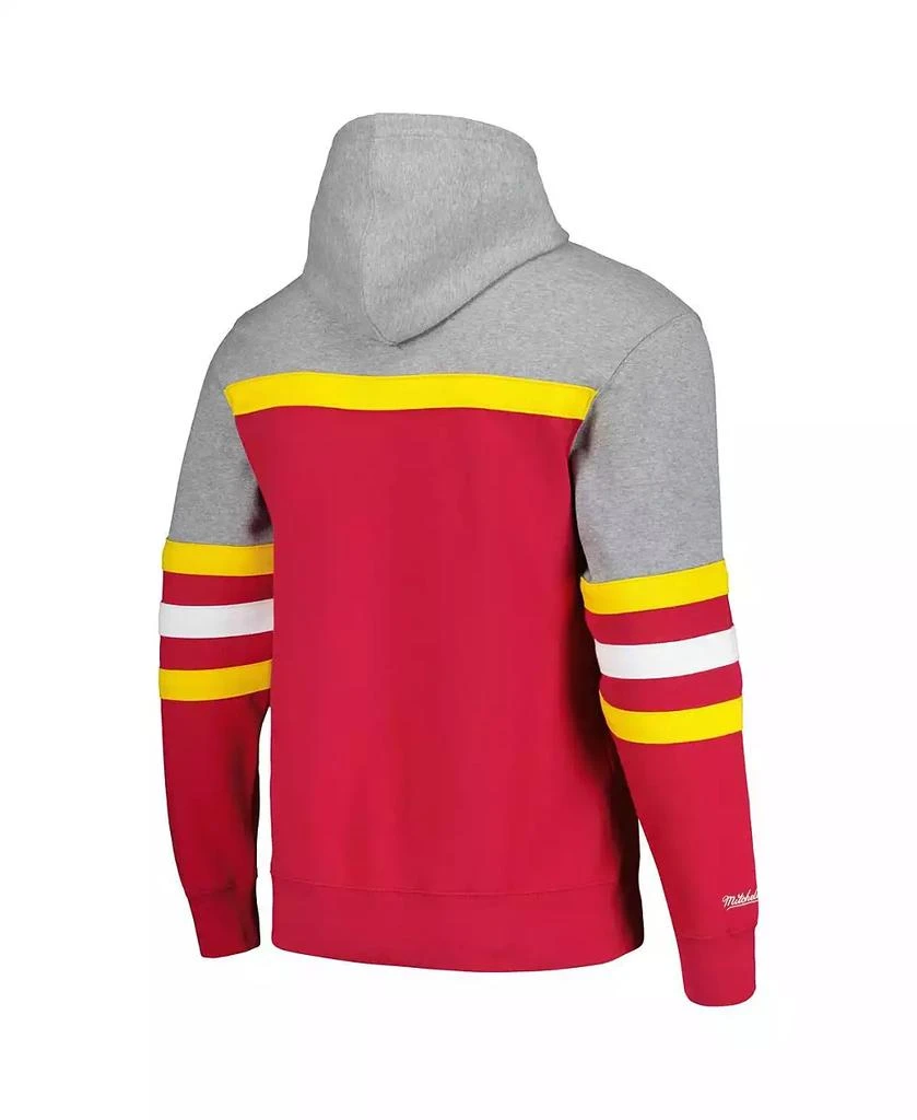 Mitchell & Ness Men's Cardinal USC Trojans Head Coach Pullover Hoodie 2