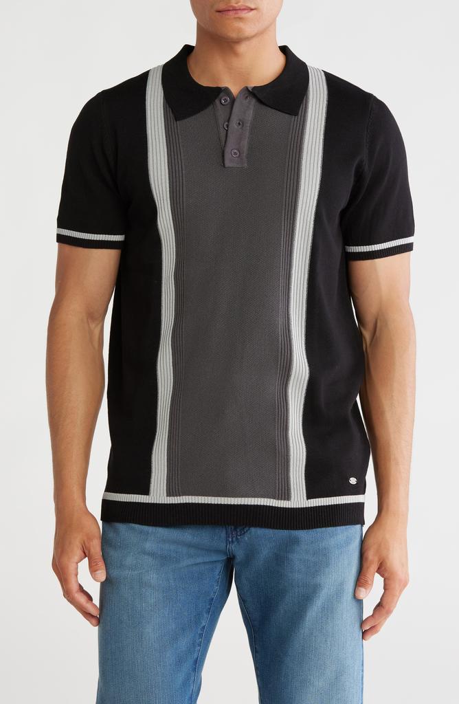 TR Premium Colorblock Sweater Knit Polo